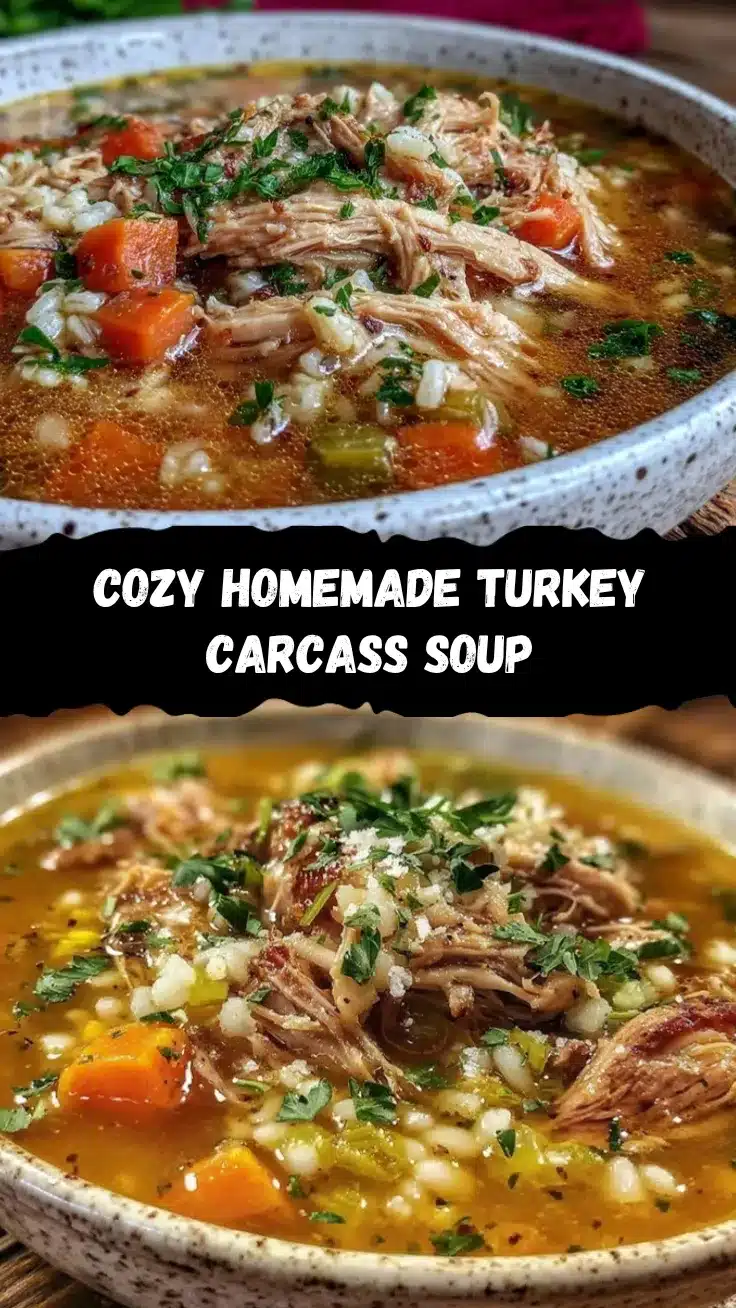turkey carcass soup recipe