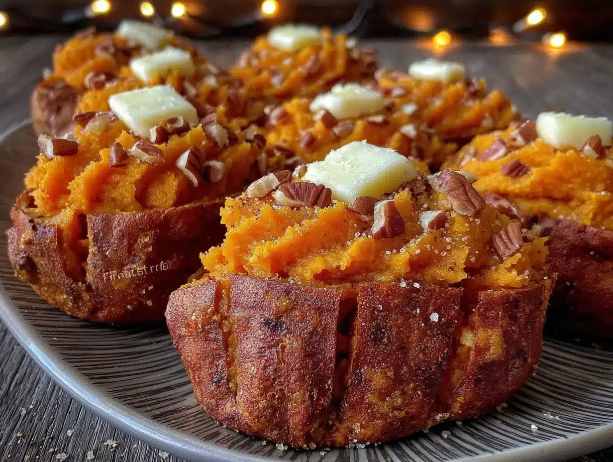 twice baked sweet potatoes preparation steps