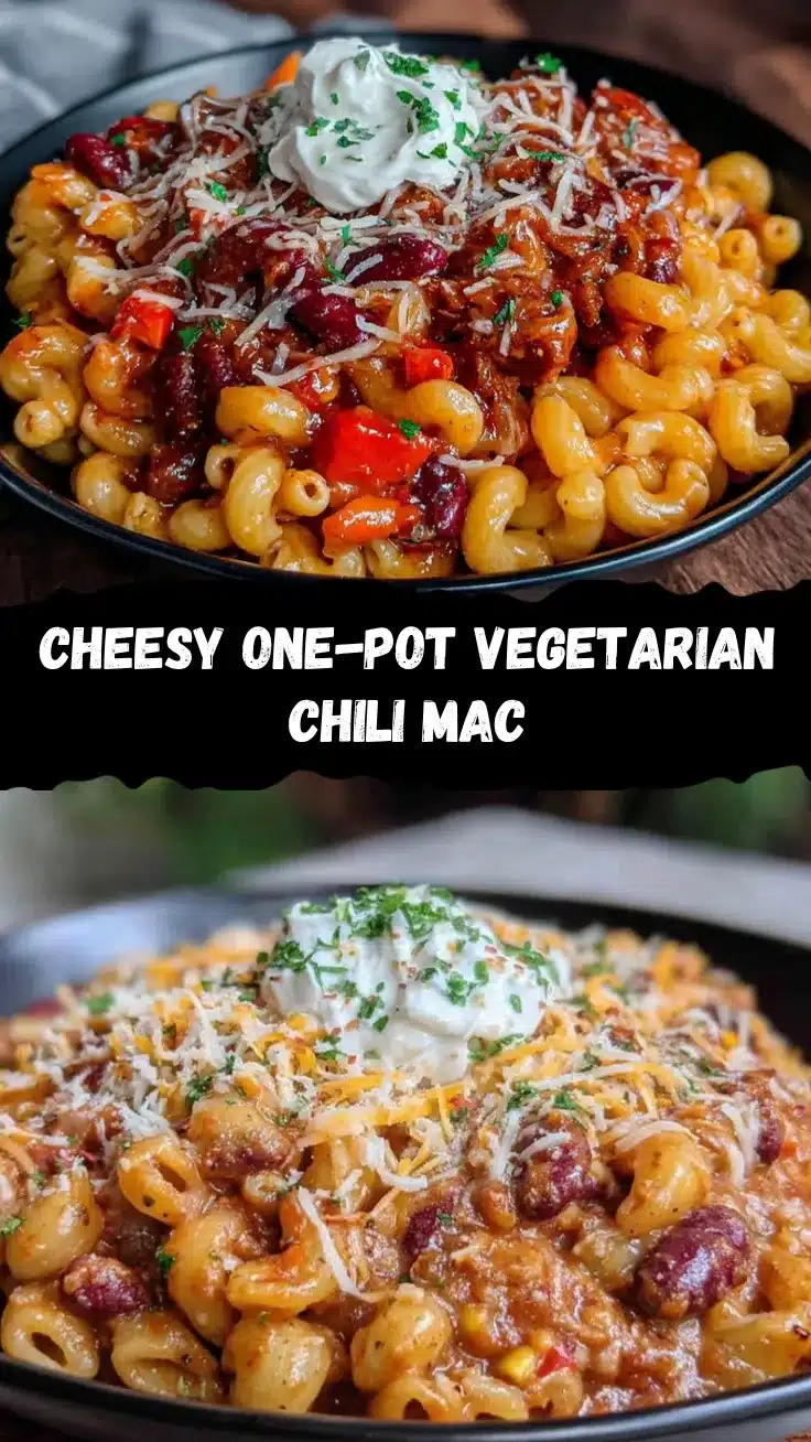 vegetarian chili mac recipe