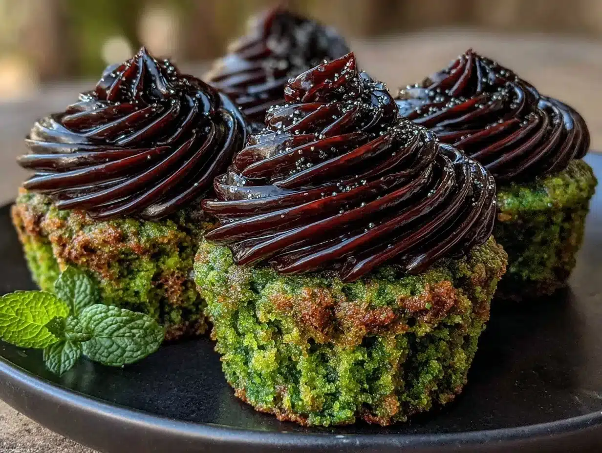 wicked green velvet cupcakes preparation steps