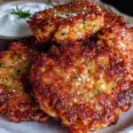 zucchini Parmesan fritters - featured image