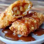 apple pie egg rolls - featured image
