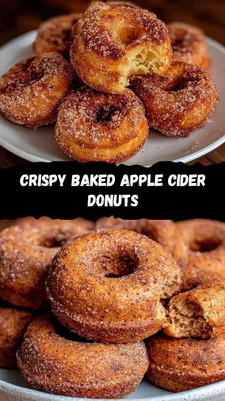 baked apple cider donuts recipe