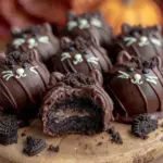 black cat oreo truffles - featured image
