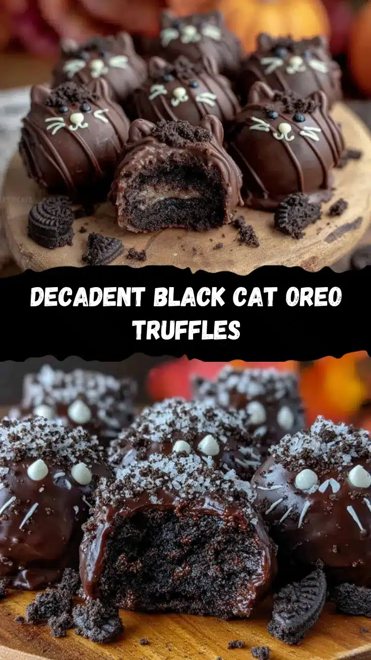 black cat oreo truffles recipe