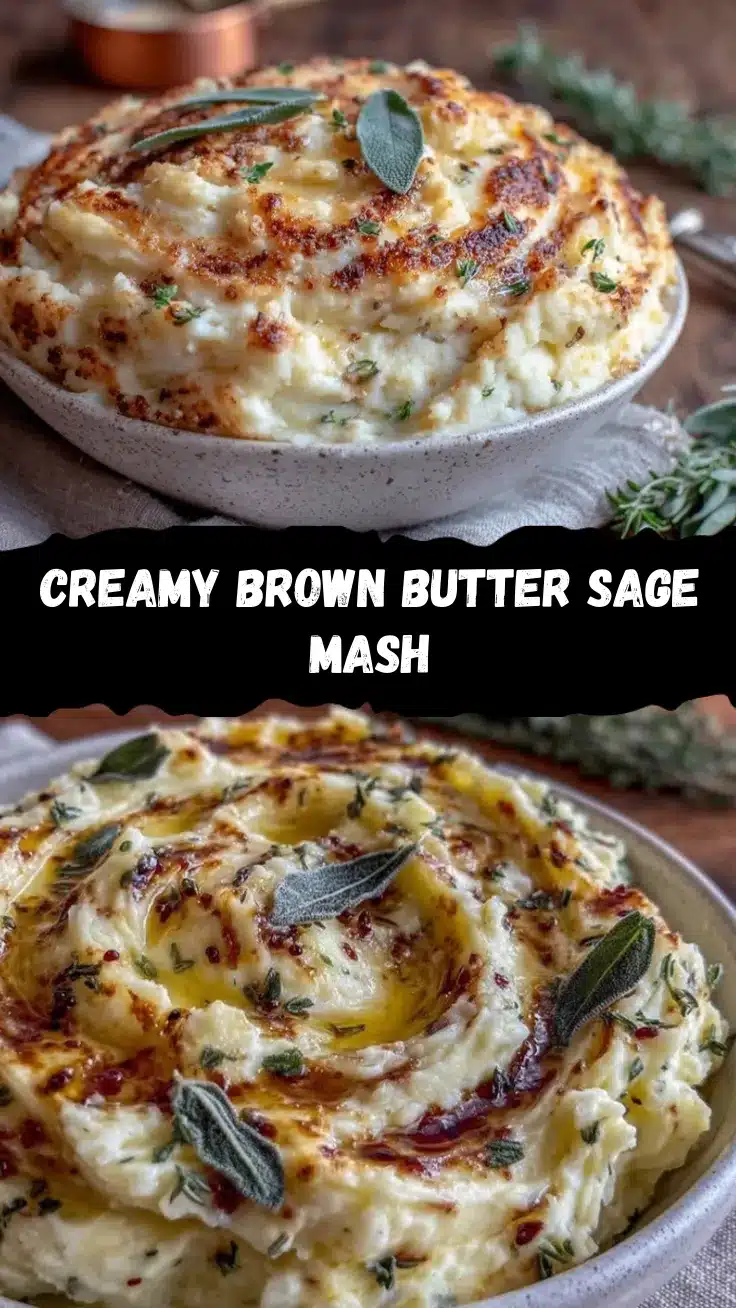 brown butter sage mashed potatoes recipe