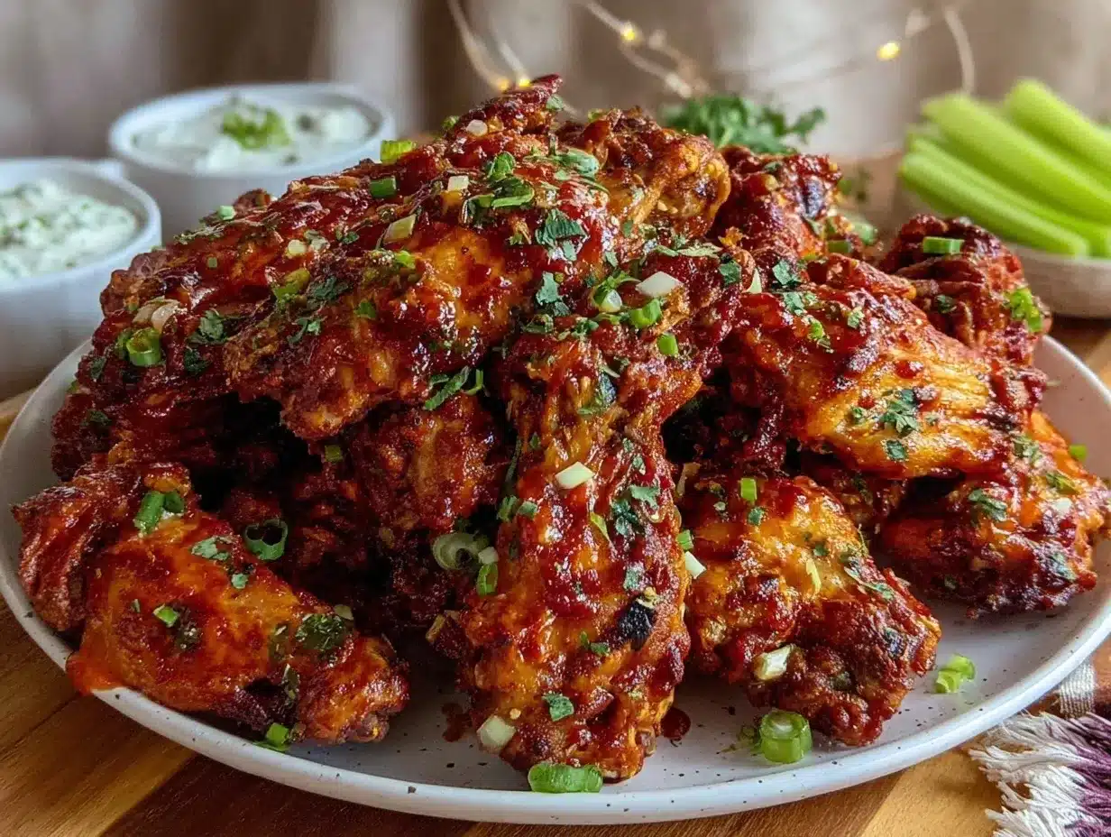 buffalo chicken wings recipe preparation steps