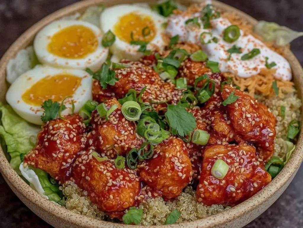 buffalo party bowl recipe - featured image