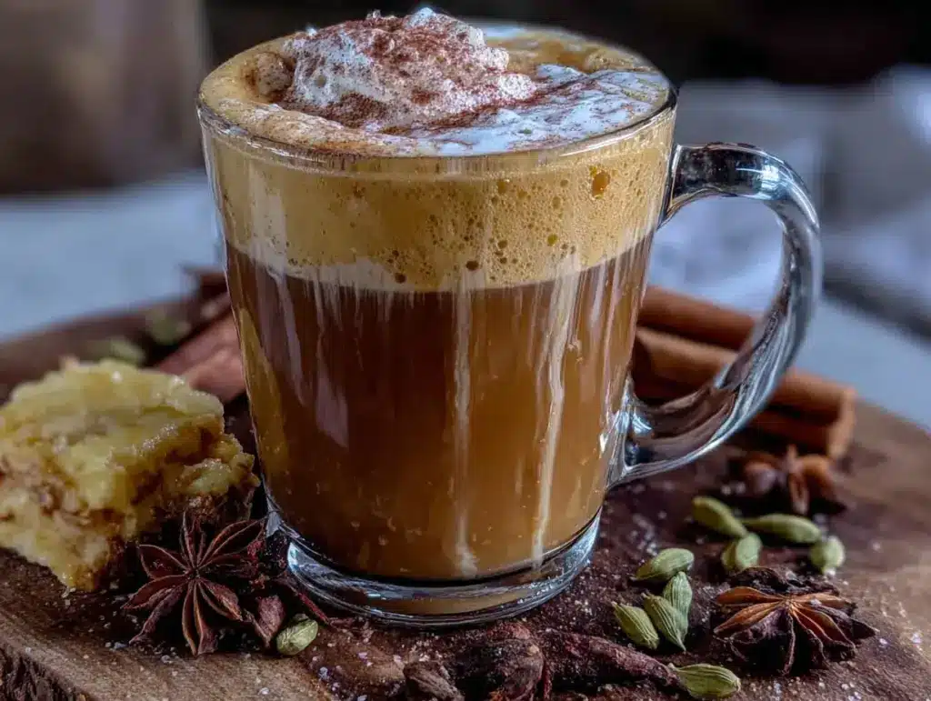 chai tea latte recipe - featured image