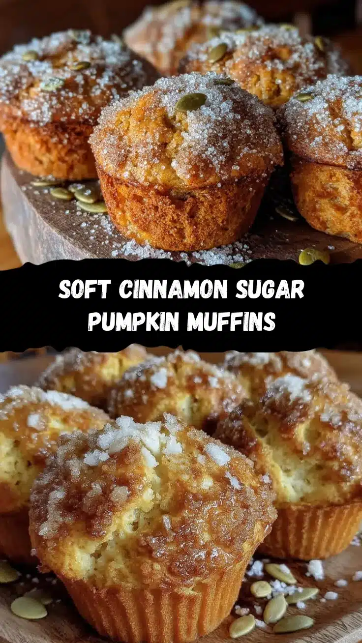 cinnamon sugar pumpkin muffins recipe