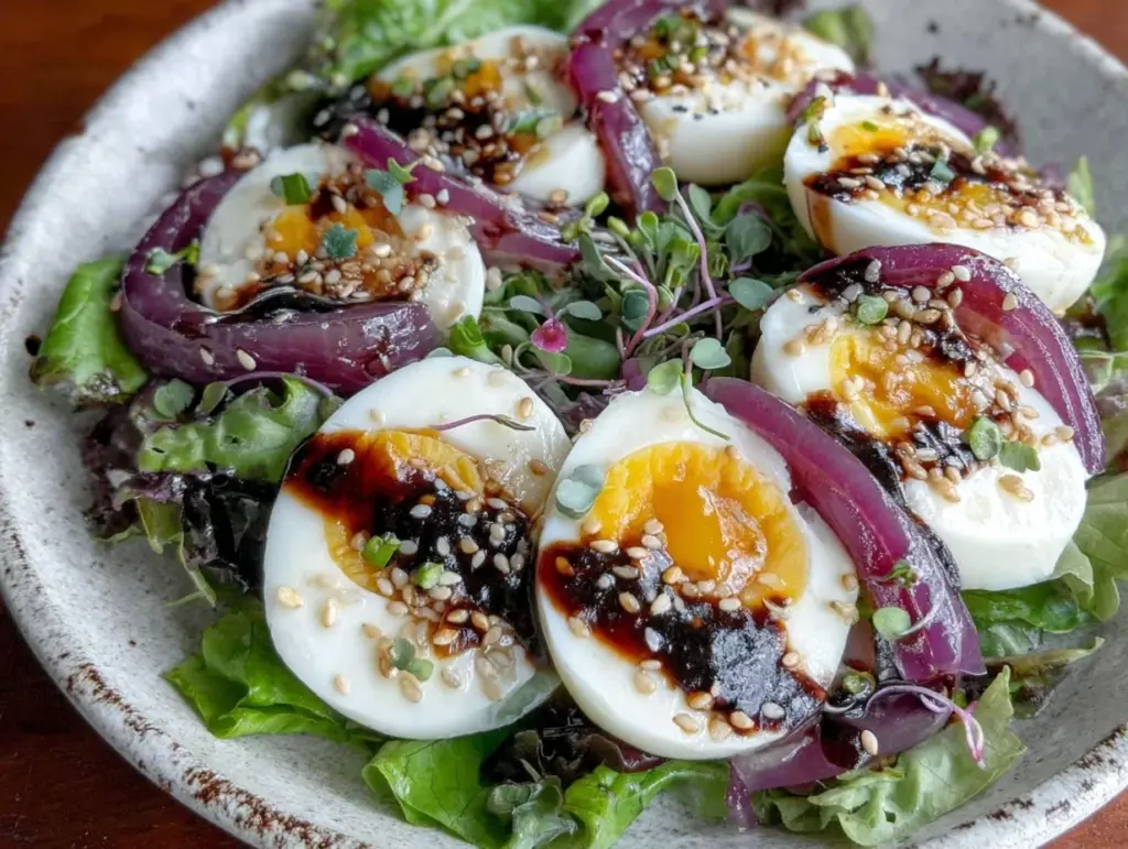 cozy dinner bowl with soft-boiled eggs - featured image