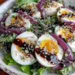 cozy dinner bowl with soft-boiled eggs - featured image