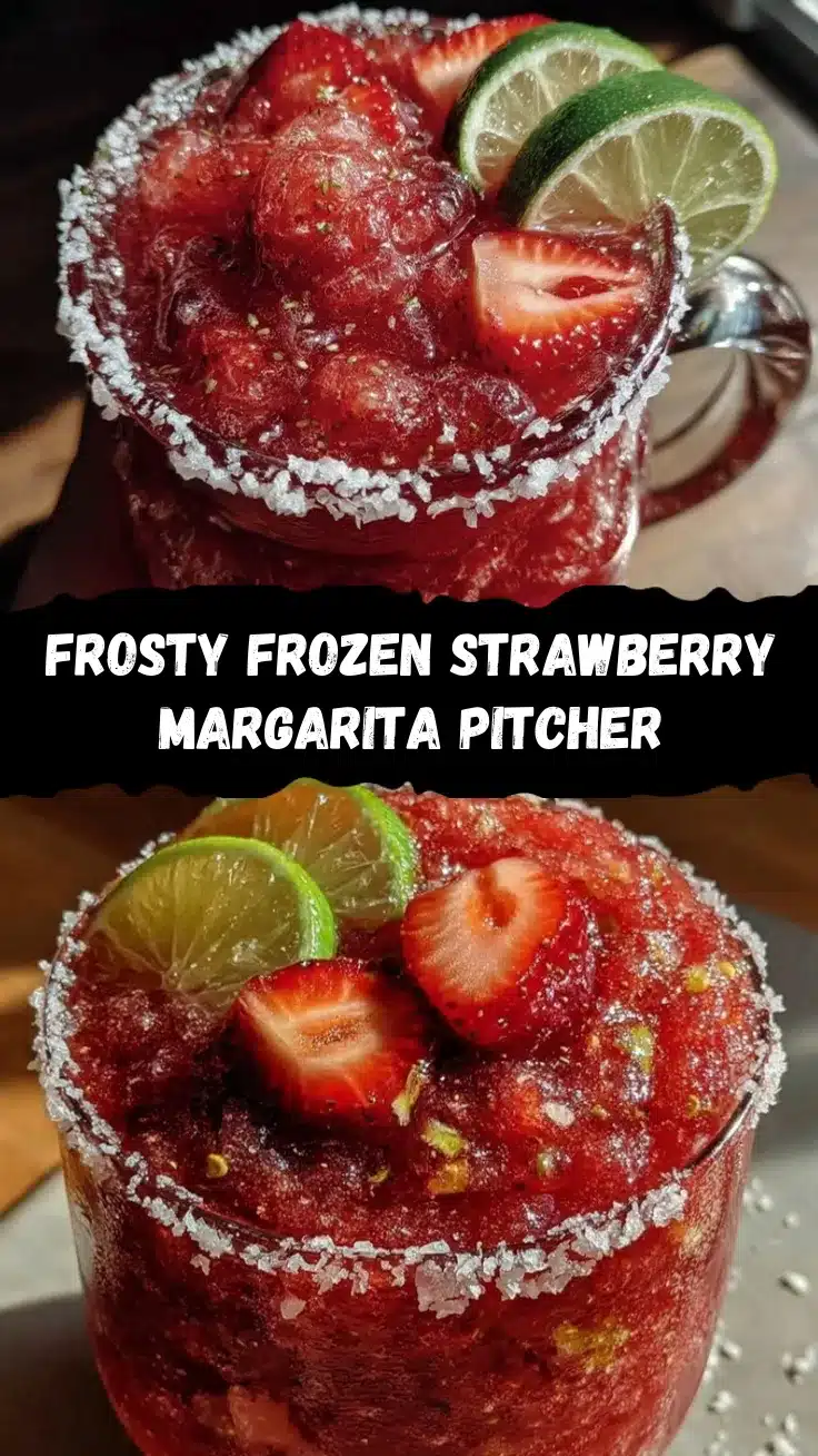 frozen strawberry margarita pitcher recipe recipe