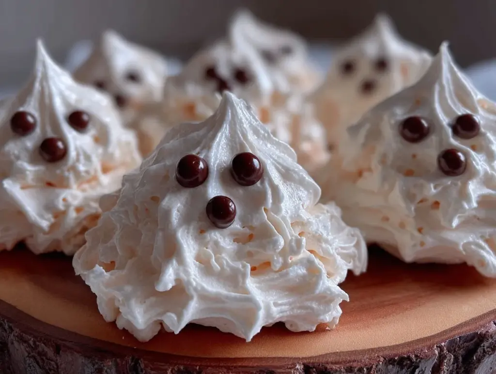 ghost meringue cookies - featured image
