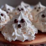 ghost meringue cookies - featured image
