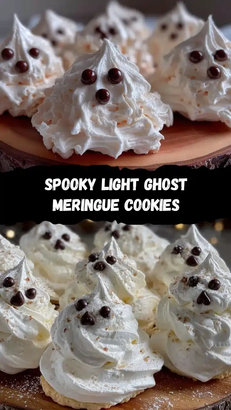ghost meringue cookies recipe