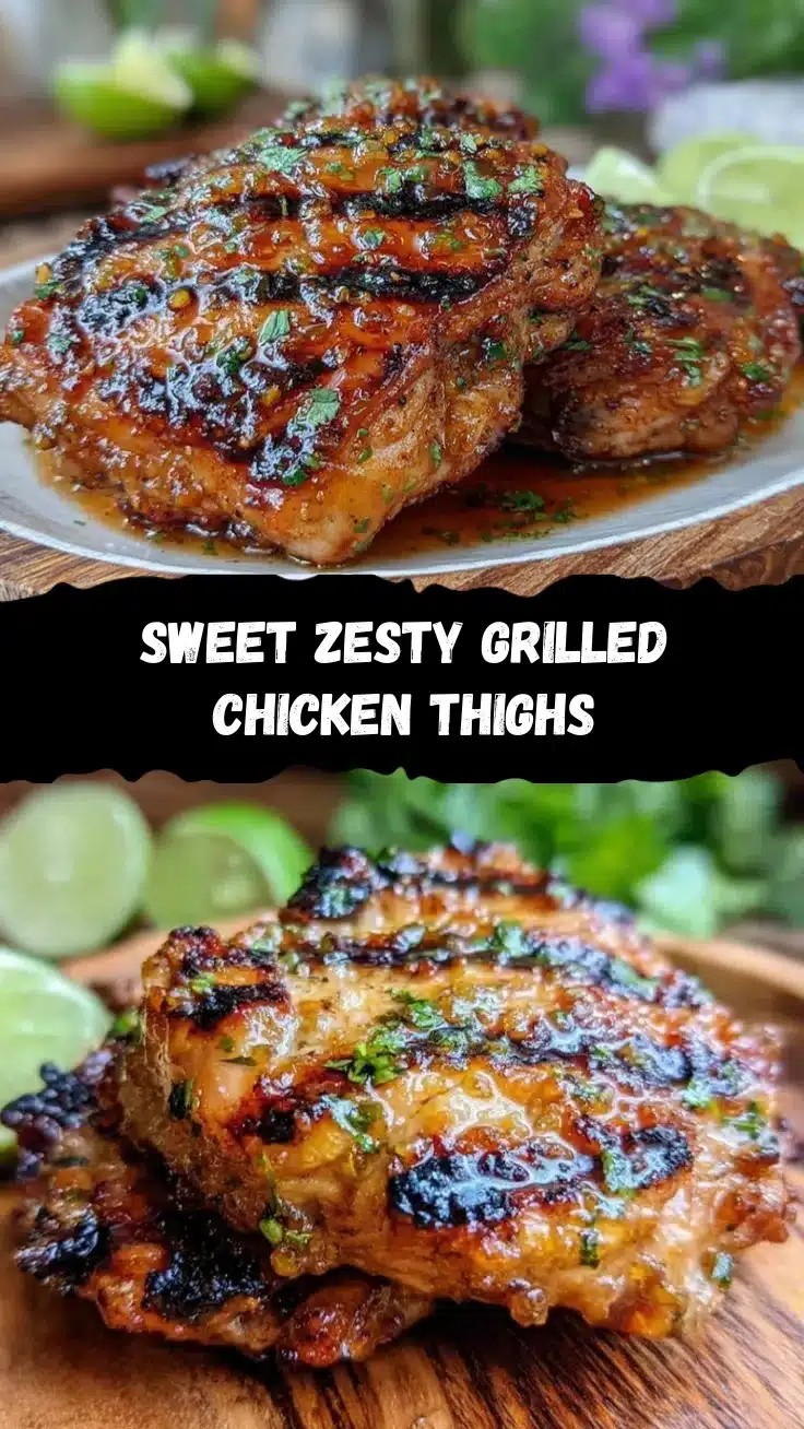 grilled honey lime chicken thighs recipe
