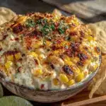 grilled street corn dip recipe - featured image