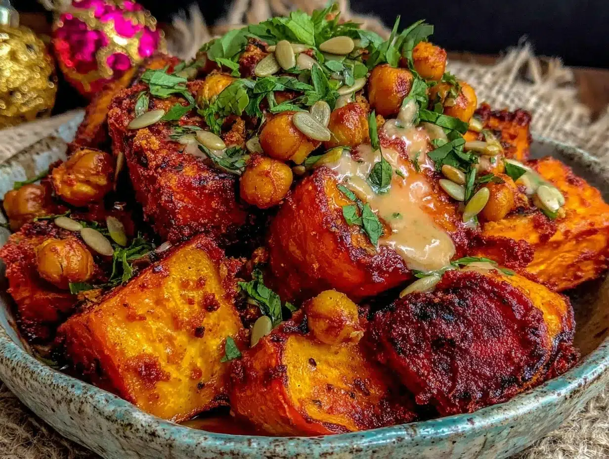 harissa chickpeas preparation steps