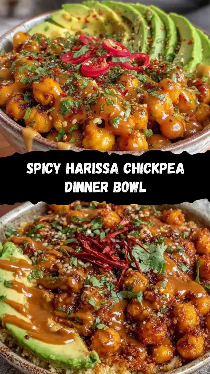 harissa chickpeas recipe
