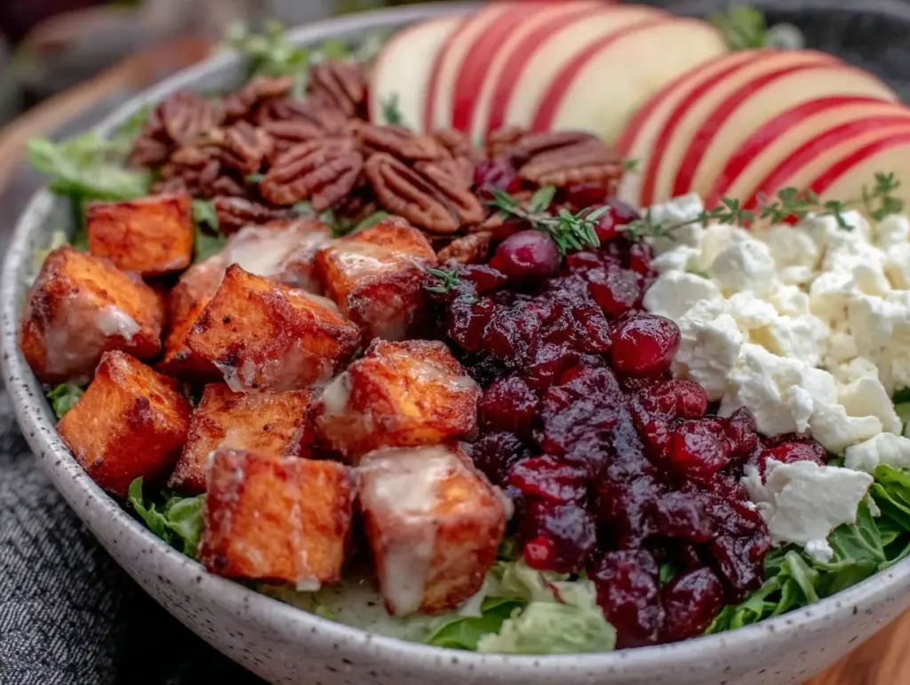harvest apple salad - featured image