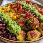 hearty new years day dinner bowl with chimichurri - featured image