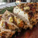 herb butter roasted turkey breast - featured image