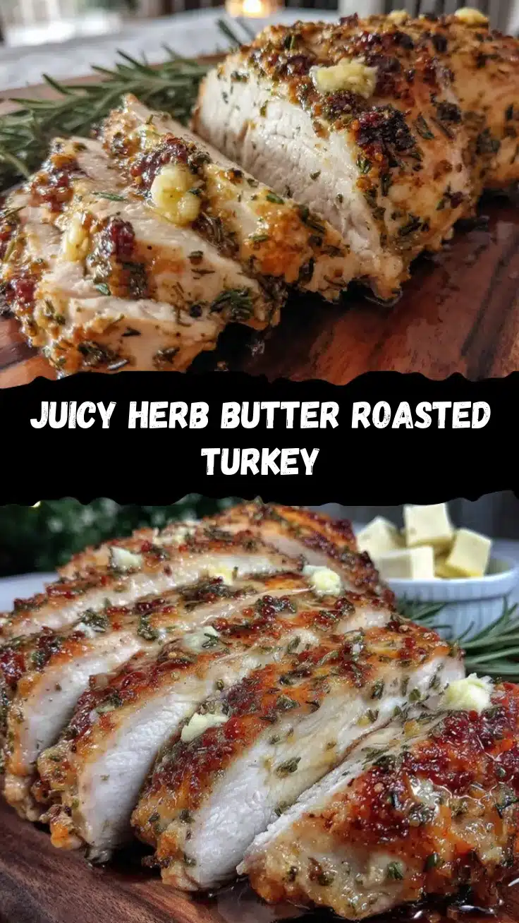 herb butter roasted turkey breast recipe