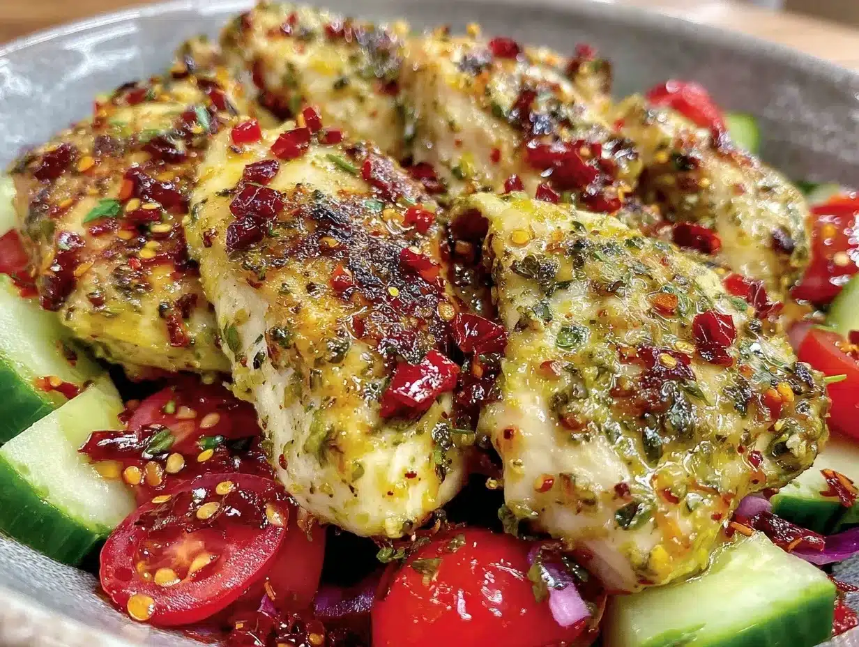 lemon-herb chicken dinner bowl preparation steps