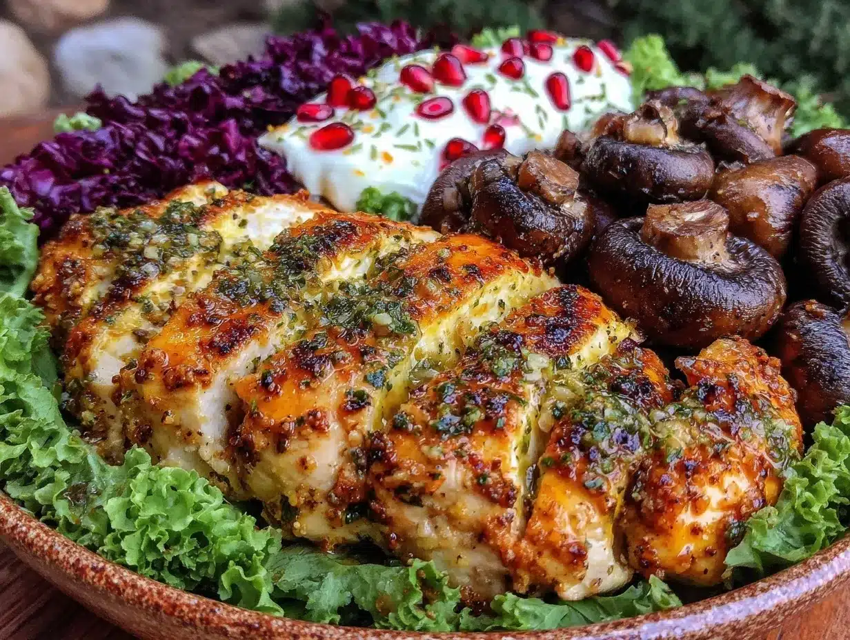 lemon-herb chicken preparation steps