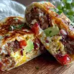 microwave breakfast burrito - featured image