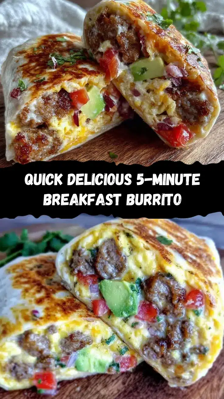 microwave breakfast burrito recipe