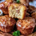 mini corn dog muffins - featured image