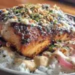 miso-glazed salmon bowl - featured image