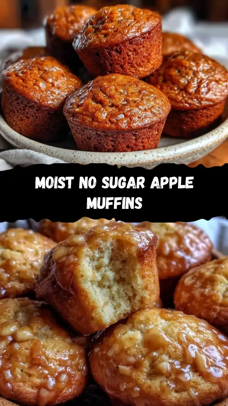no sugar apple sauce muffins recipe