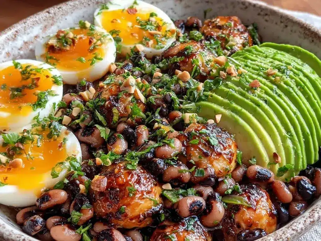 nourishing blackeyed pea bowl - featured image