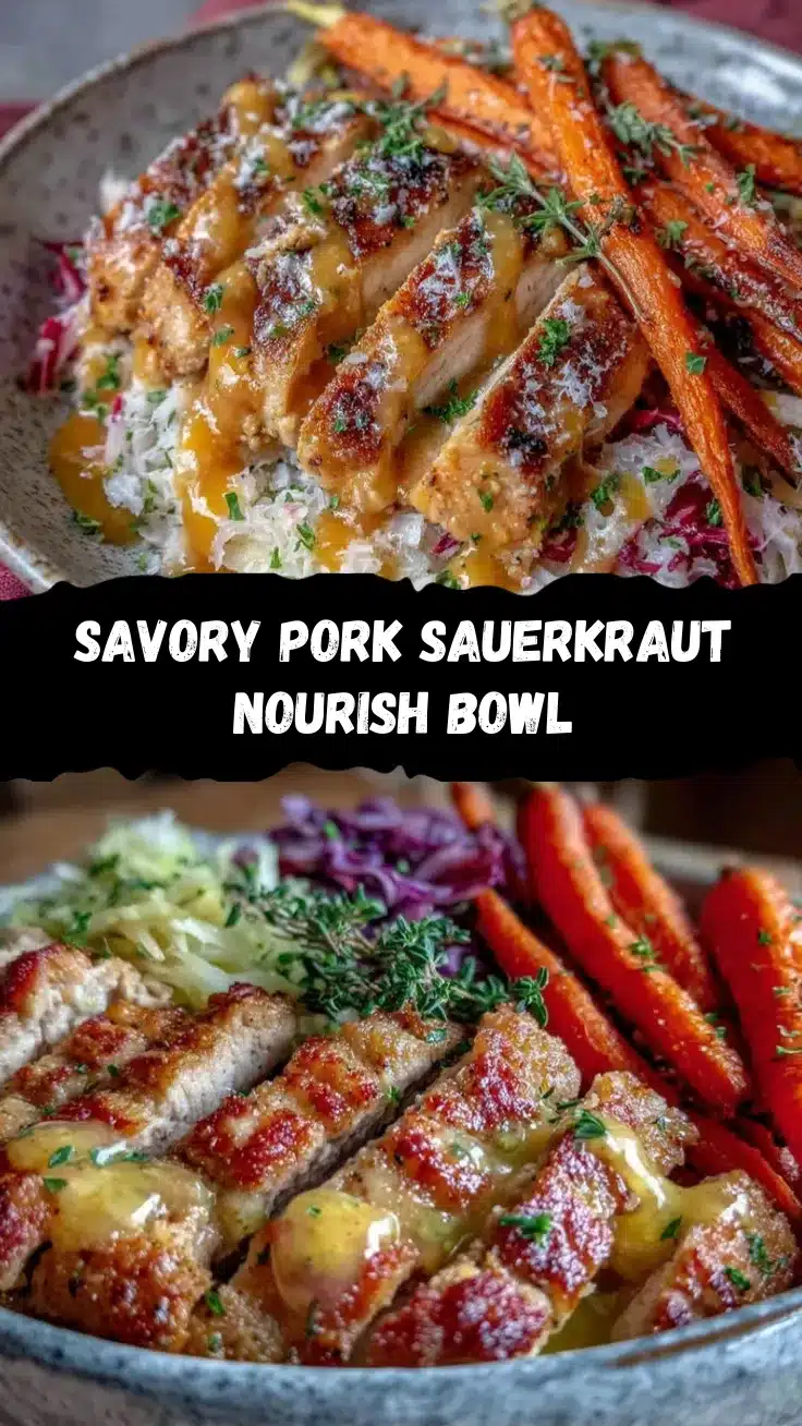 pork and sauerkraut bowl recipe