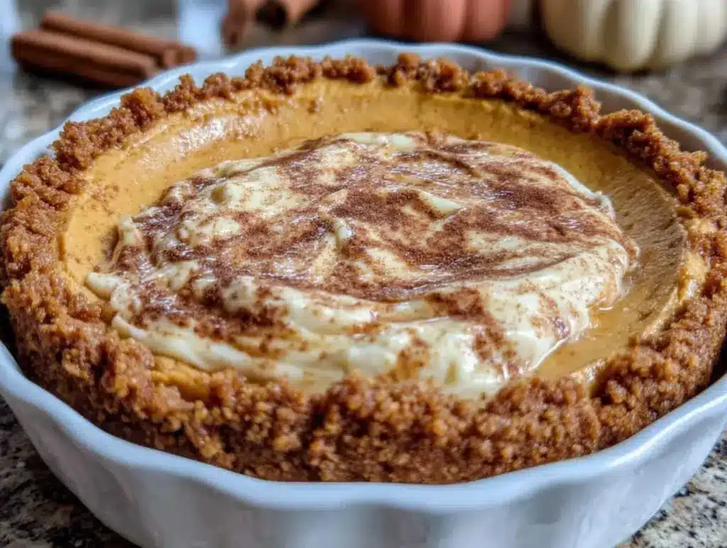 pumpkin cheesecake recipe - featured image
