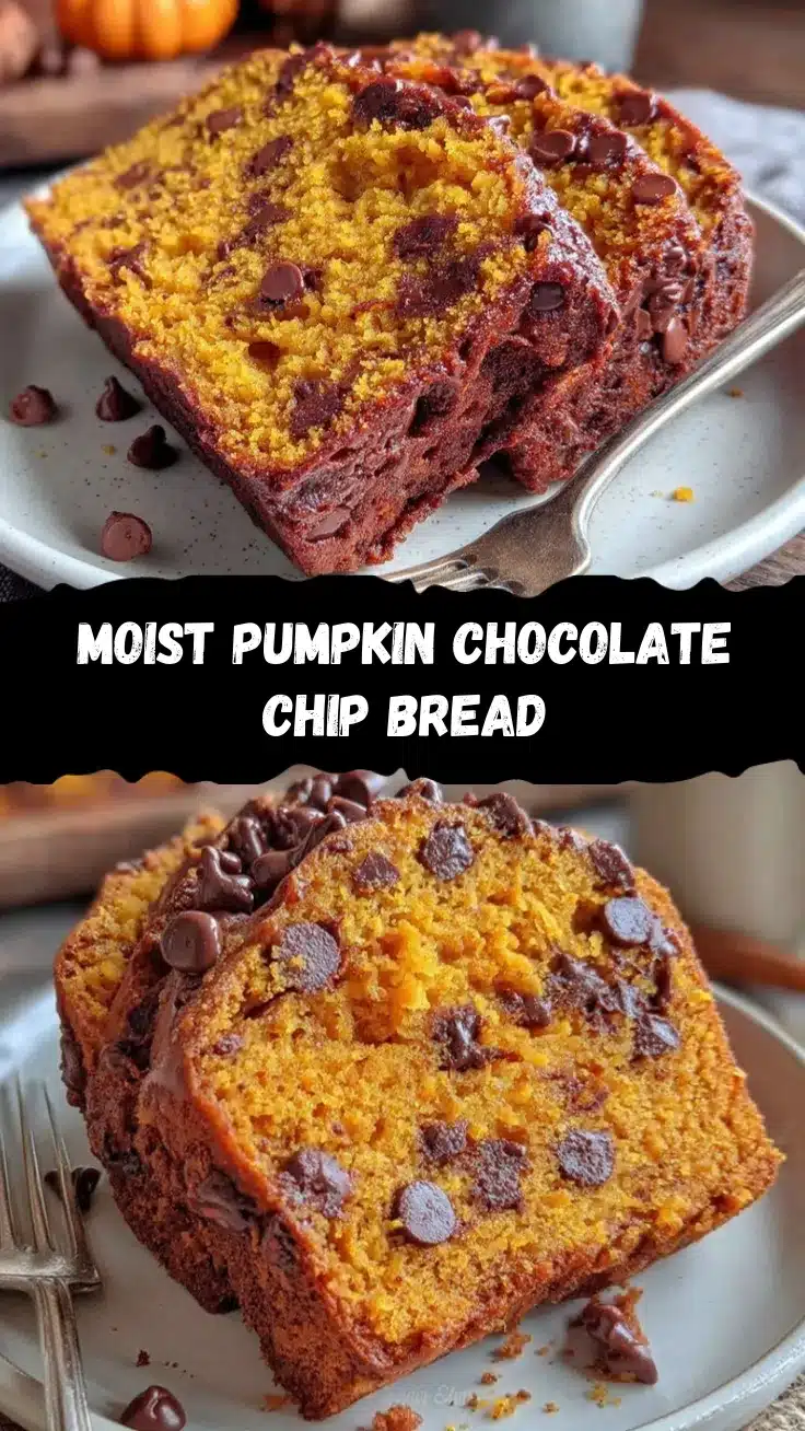 pumpkin chocolate chip bread recipe