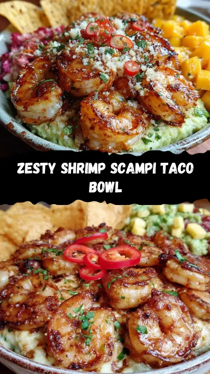 ranch taco party bowl with shrimp scampi recipe