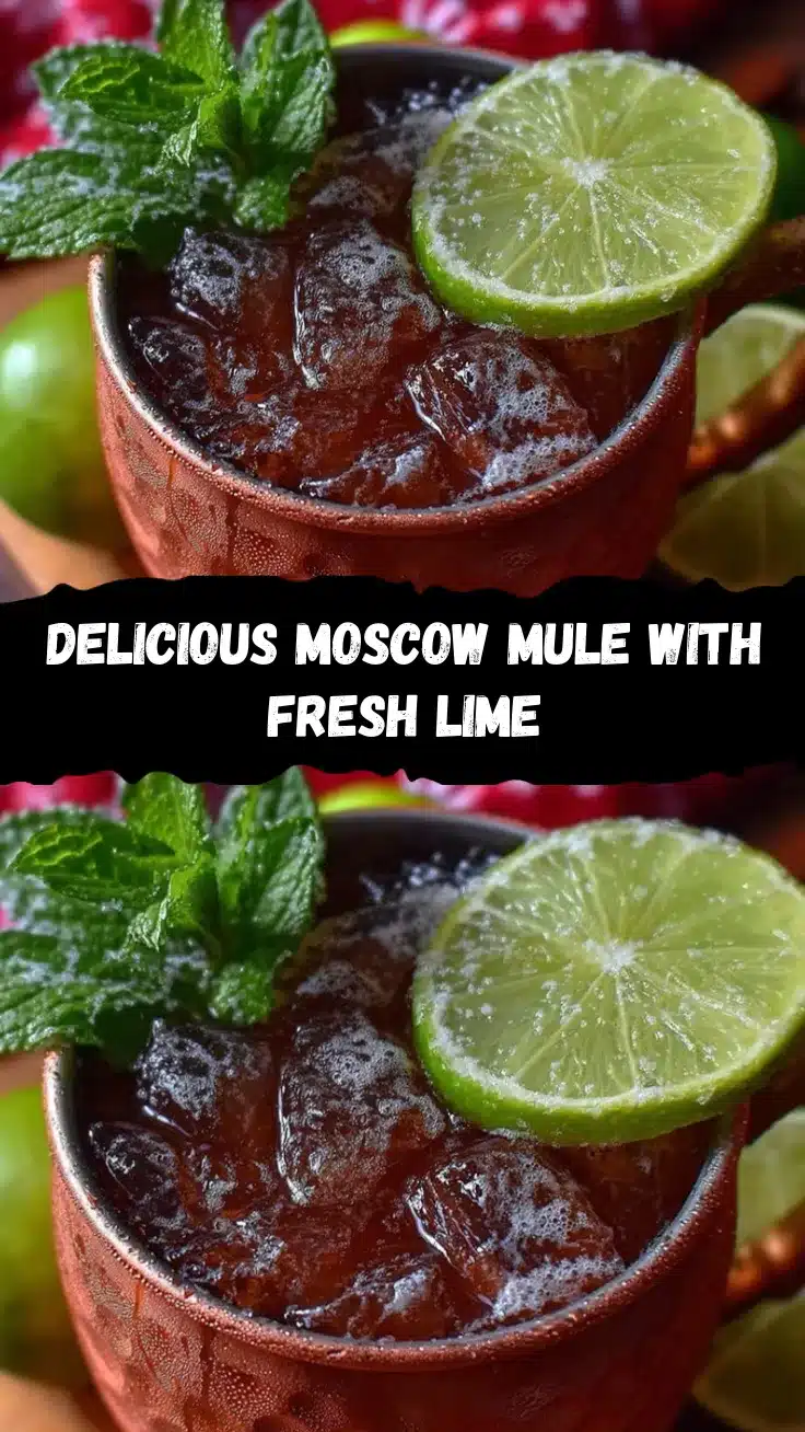Refreshing Moscow Mule recipe