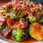 roasted Brussels sprouts with bacon and maple - featured image