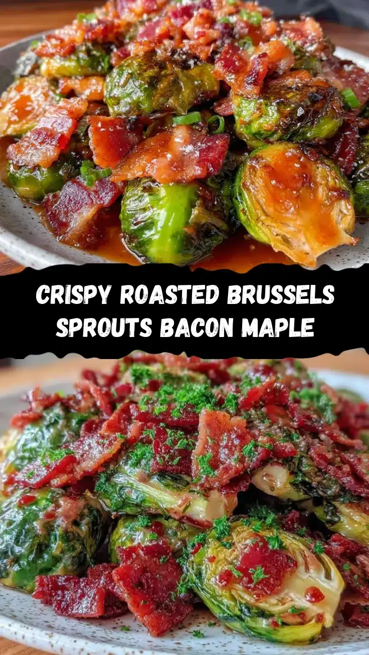 roasted Brussels sprouts with bacon and maple recipe