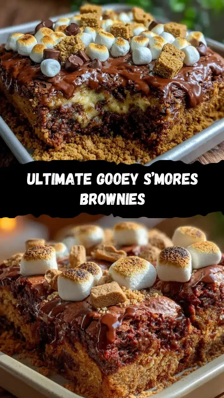 s’mores brownies recipe