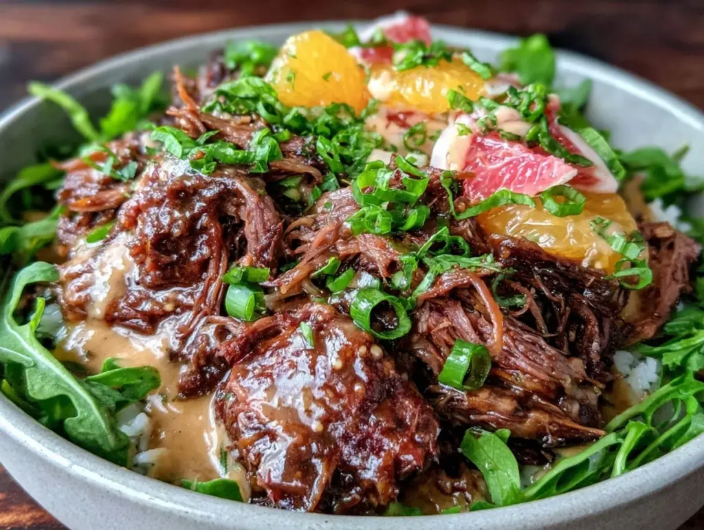 slow-cooker pulled pork feast bowl - featured image