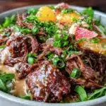 slow-cooker pulled pork feast bowl - featured image