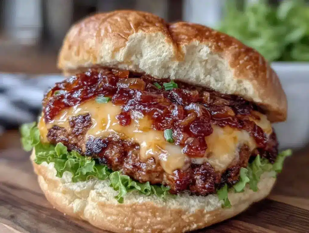 smoked Gouda burger - featured image