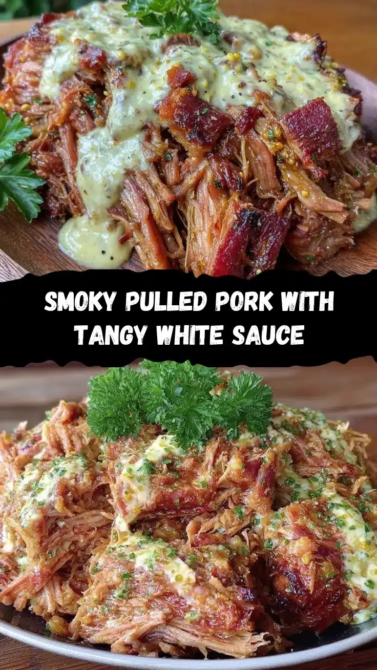 smoked pulled pork with alabama white sauce recipe