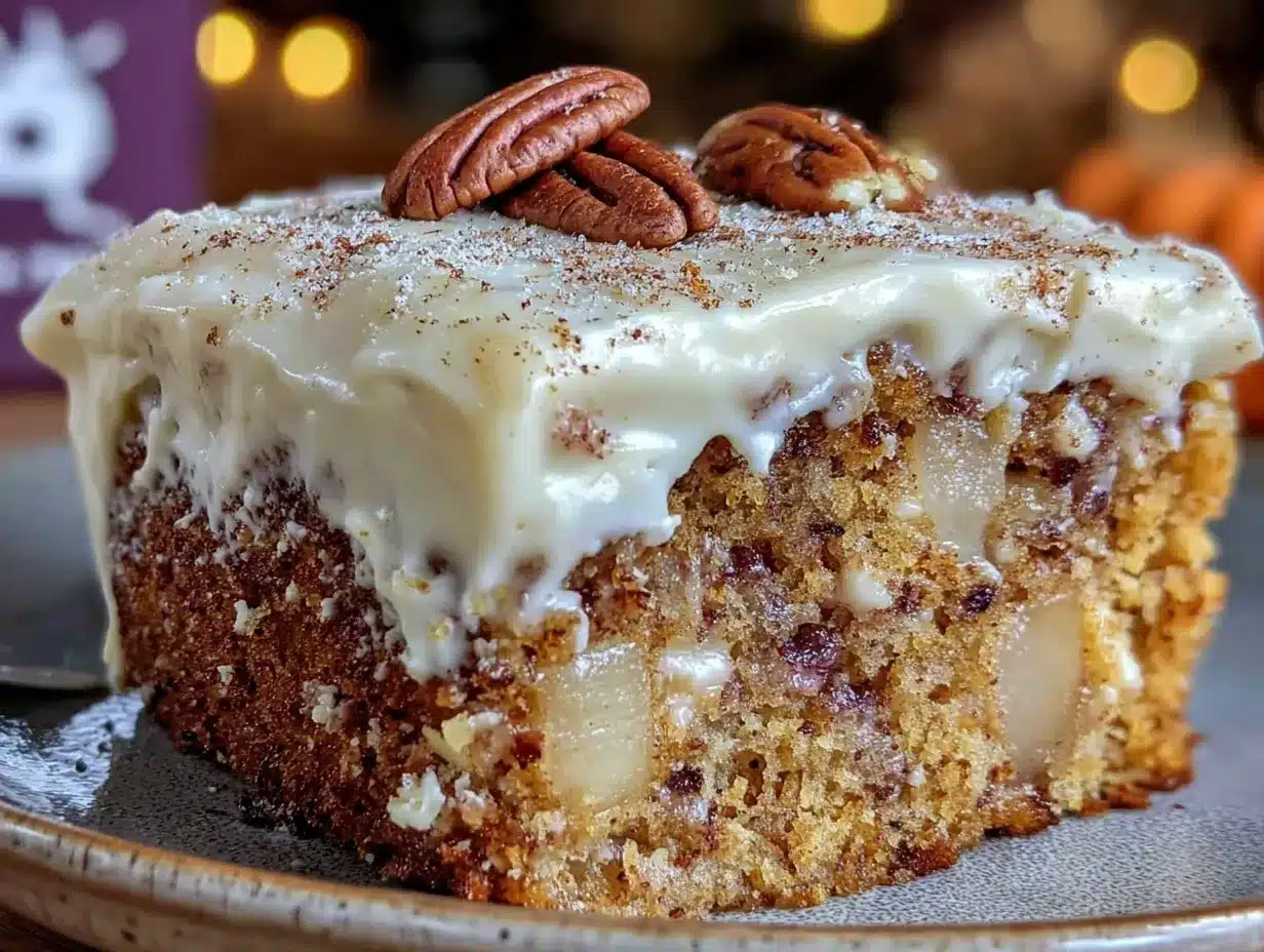 spiced apple cake preparation steps