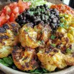 spicy roasted cauliflower - featured image